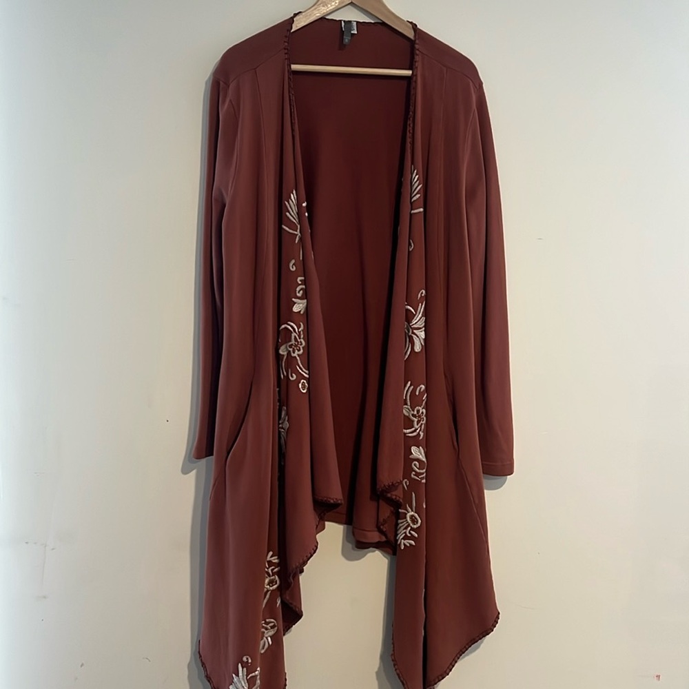 ♻️ XCVI Orange Cardigan